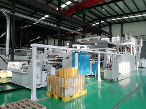 1200-1800MM PVC Cling Film Line (2 Shafts Winder)