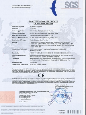 CE Certificate